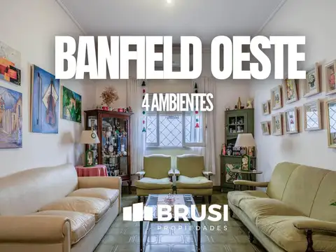 PH EN VENTA EN BANFIELD 4 AMBIENTES -   TIPO CASA -  CERCANO ESTACIÓN
