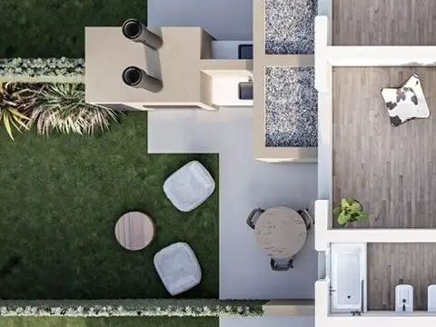 Duplex de 2 dormitorios en venta - Gonnet