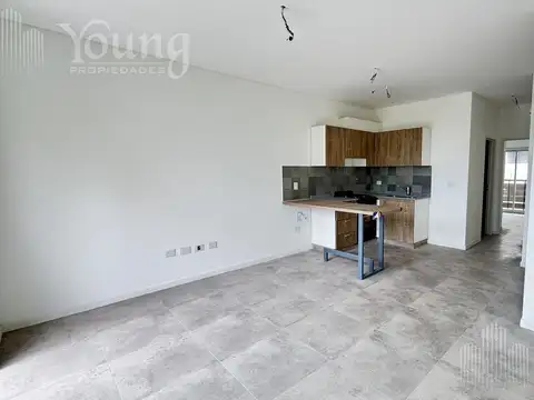 Departamento 2 ambientes con 1 baño