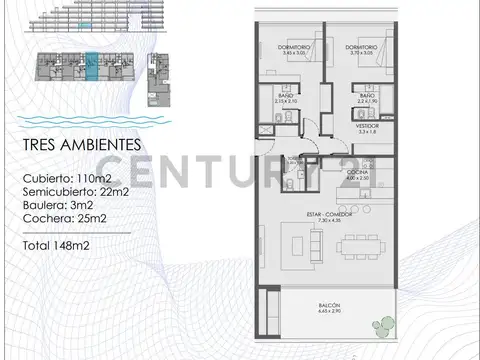 AQUA MARINA Av. del Puerto 1000500, Piso 1