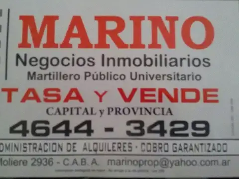 Depto Tipo Casa en Alquiler de 3 ambientes