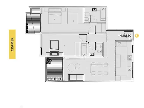 Venta departamento Belgrano R
