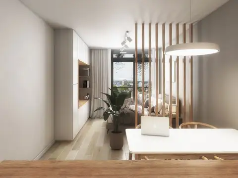 Departamento Monoambiente con 1 baño