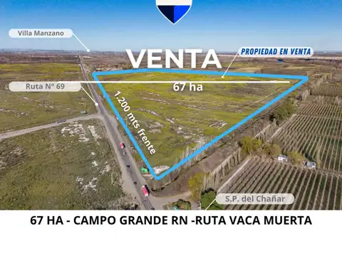 VENTA HECTAREAS CAMPO GRANDE