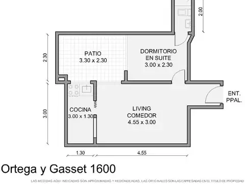 Departamento en Venta en Las Cañitas, USD 70.000