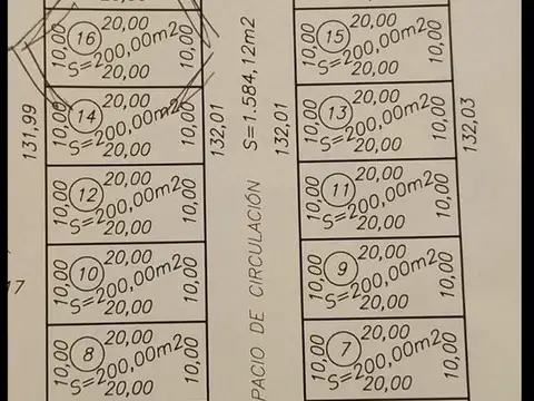 Terreno en Venta en La Lonja, USD 15.000