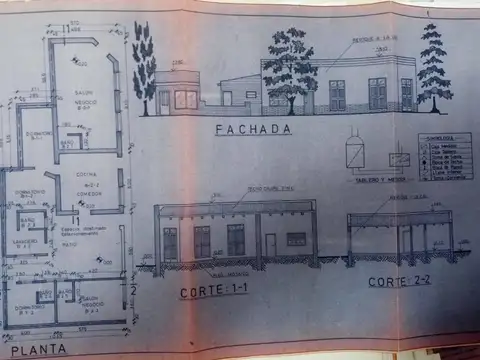 Casa 3 ambientes con 1 baño