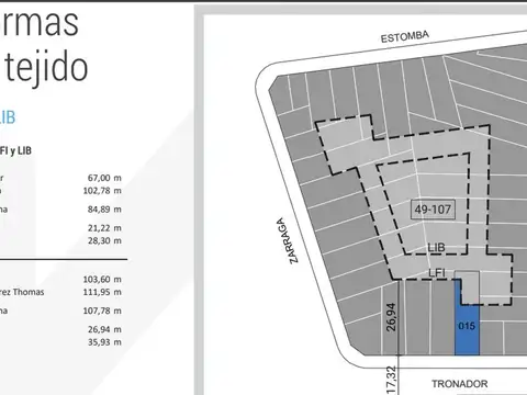 Terreno en Venta de 257,0 m2