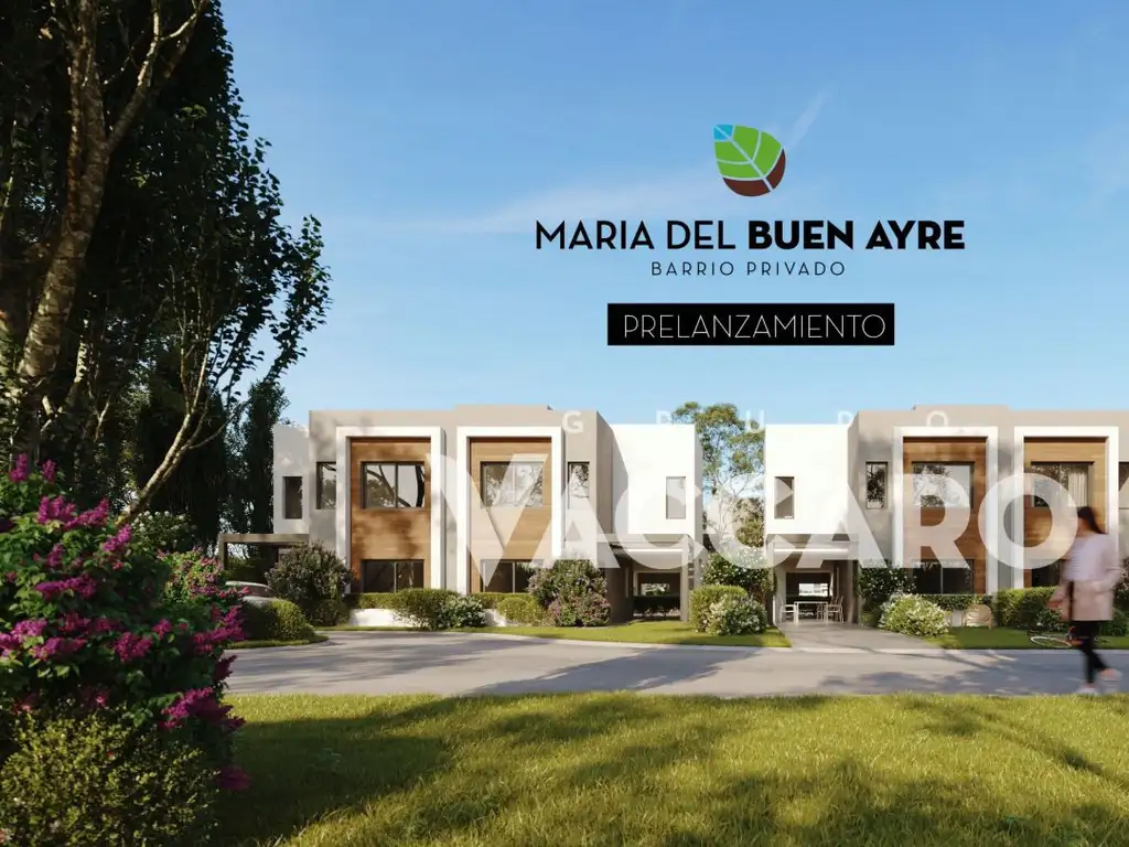 María del Buen Ayre, Barrio Privado de 1 Dormitorios