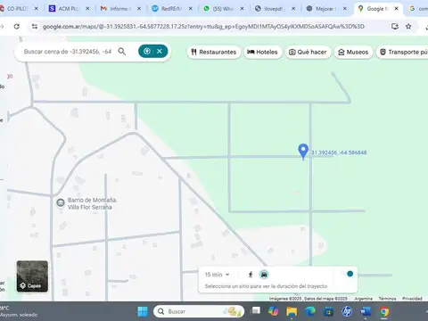 Terreno en Venta en Tanti, USD 7.000