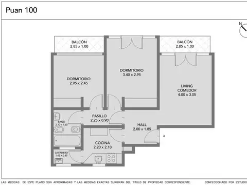 Departamento en Venta de 3 ambientes