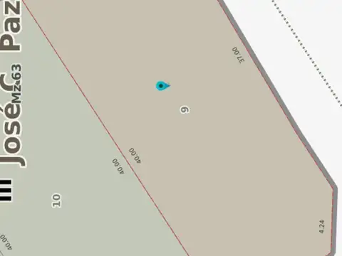 Terreno en Venta 40  mts Frente