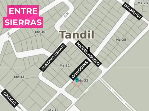 Terreno en Venta 30  mts Fondo