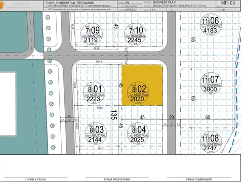 Terreno en Venta en Pergamino, USD 90.900