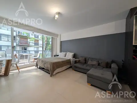 Venta Monoambiente en Las Cañitas Balcon al Frente