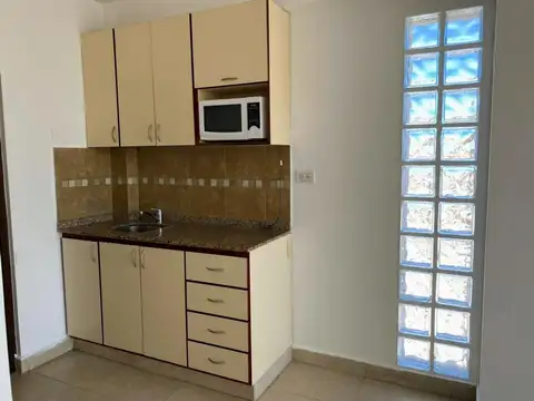 Departamento Monoambiente con 1 baño