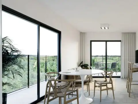 VENTA - Departamento en construcción de 2 dormitorios balcón y parrillero. Calidad Terraz - Lourdes,