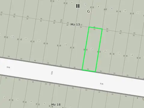 Terreno en Venta en Balneario Sauce Grande, USD 35.000