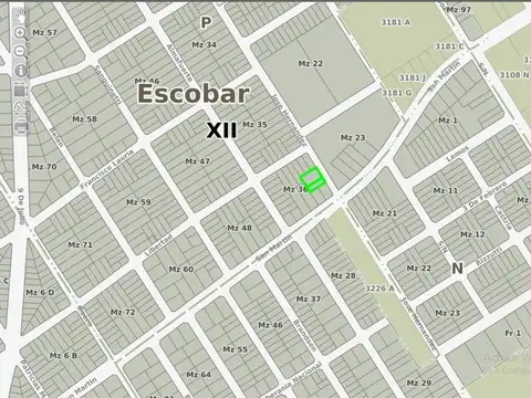 Terreno en Venta en Belen de Escobar, USD 95.000
