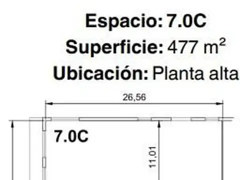 deposito galpon industrial  477M2 en PARQUE SUAREZ con operacion 24hs