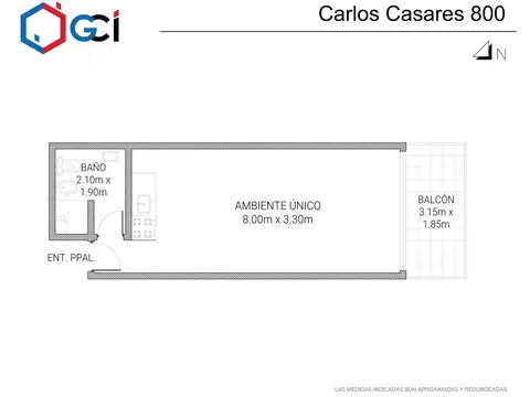 Departamento en Venta en Castelar, USD 44.999