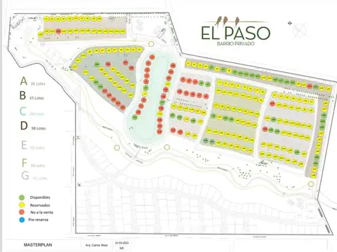 Terreno en  Barrio Privado El Paso