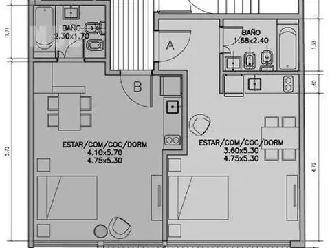 Departamento en Venta Apto profesional