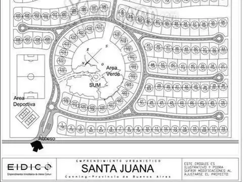 CANNING - LOTE BARRIO SANTA JUANA