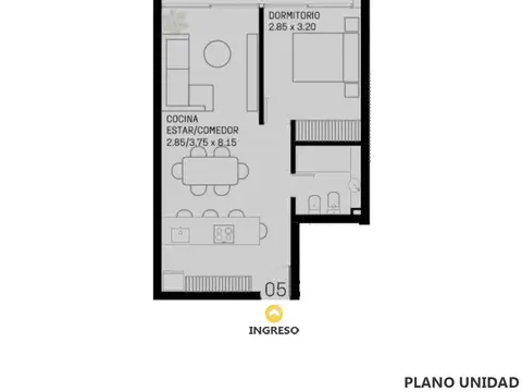 Departamento en Venta en Pichincha, Rosario