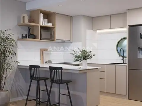 Departamento en Venta de 2 ambientes