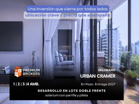 Departamento 4 ambientes  con balcón en Belgrano