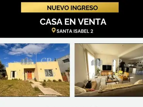 CASA 4 AMBIENTES EN VENTA EN SANTA ISABEL 2 | PILETA