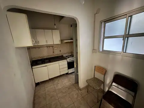 Departamento en alquiler 2 ambientes balvanera con patio