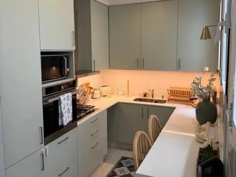 Departamento 3 ambientes con 2 baños
