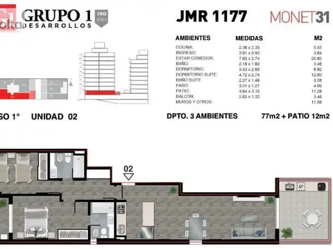 Departamento en Venta A Estrenar