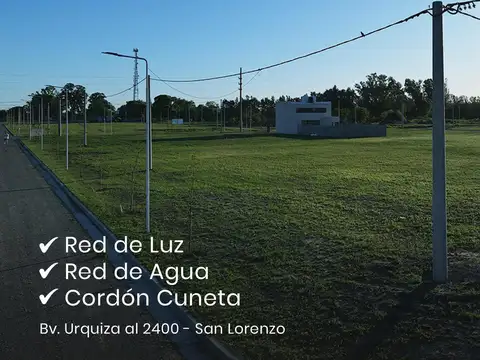 Terreno en Venta 10  mts Frente