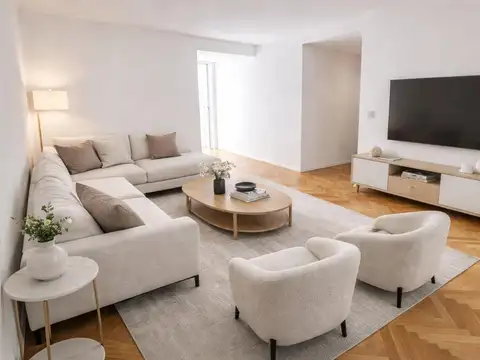 VENTA. RECOLETA: IMPECABLE 2 AMBIENTES CON BALCÓN. LAVADERO