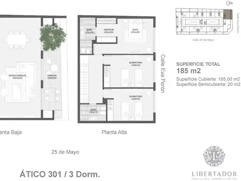 25 de Mayo al 2600 - ÁTICO 301