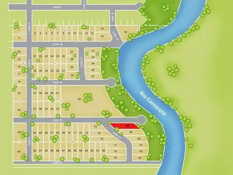 Terreno en Venta en Oliveros, USD 46.000