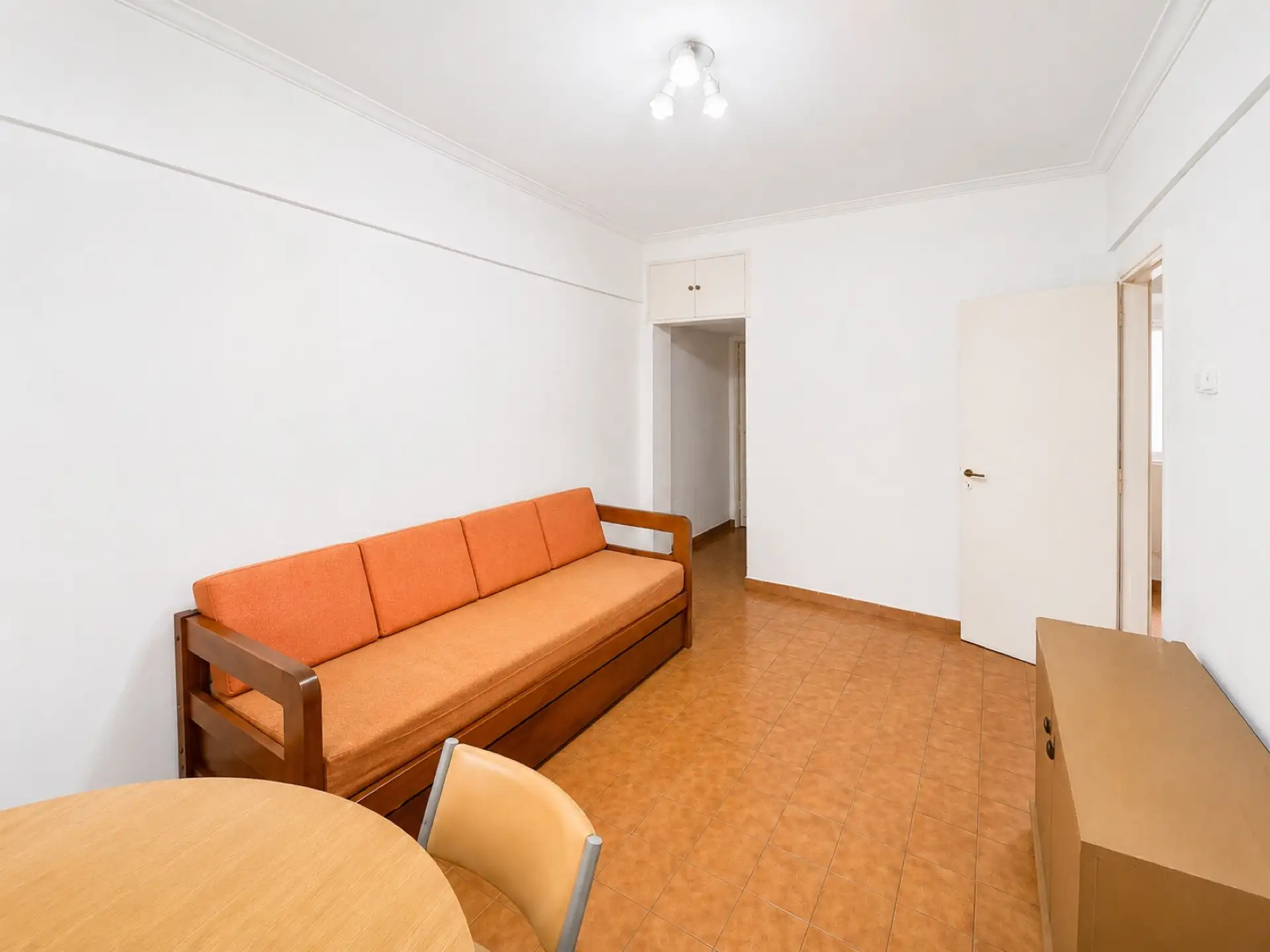 Depto 2 amb, 35m² luminoso con cocina separada