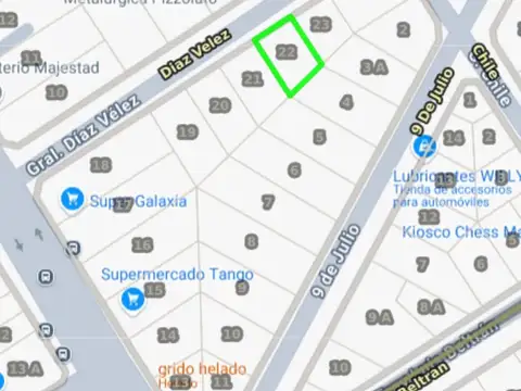 Terreno en Venta de 530,0 m2