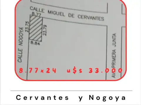 Terreno en Venta en Gualeguaychu, USD 29.000