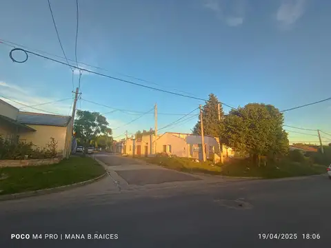 Lote en esquinaCervantes y Nogoya. 209 m².RETASADO