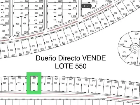 Terreno en Venta en San Lucas, USD 76.500
