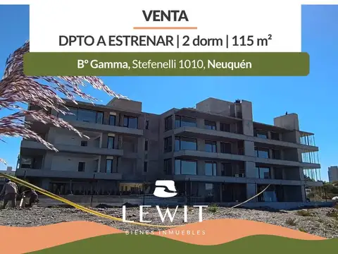 VENTA DEPARTAMENTO 2 DORMITORIOS CON COCHERA NEUQUEN BARRIO GAMMA