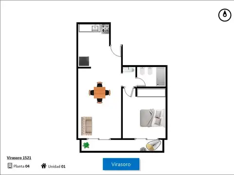 Departamento en Venta al Norte