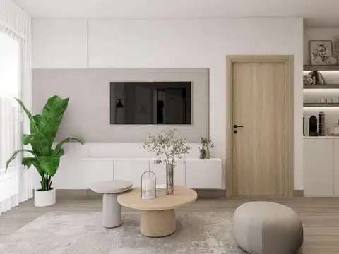 Departamento 2 ambientes con 1 baño