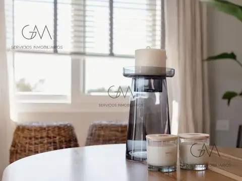 Departamento 3 ambientes con 2 baños