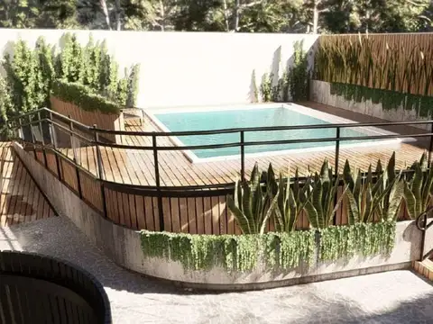 Departamento 2 ambientes con 1 baño