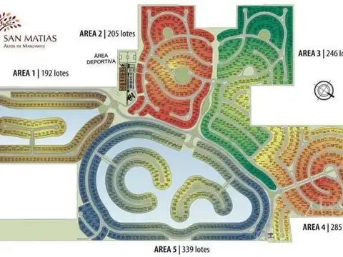 RBS. HERMOSO LOTE A LAGUNA  EN SAN MATIAS, AREA 5